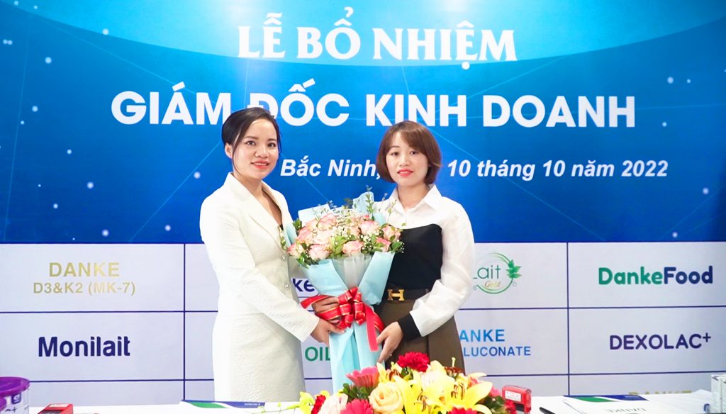 lễ bổ nhiệm giám đốc kinh doanh dankefood