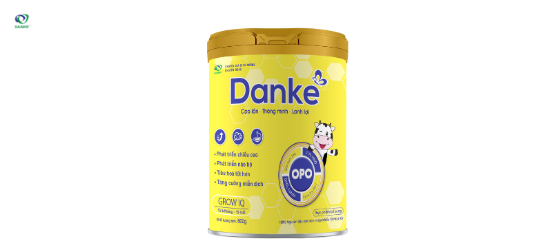 Sữa Danke Grow IQ - Sản phẩm sữa bổ sung canxi tốt cho trẻ