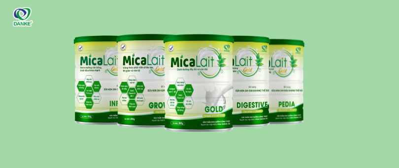 Các sản phẩm sữa Micalait