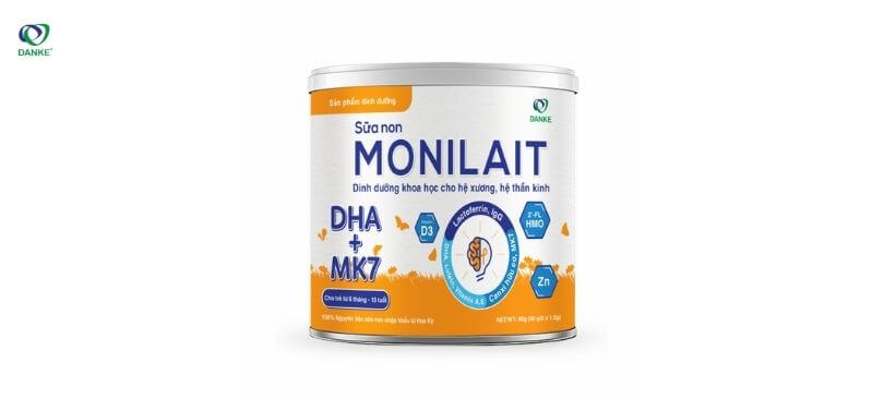 Sữa Monilait DHA + MK7 là sản phẩm của công ty Monilait - một công ty hàng đầu về dinh dưỡng trẻ em tại Việt Nam.