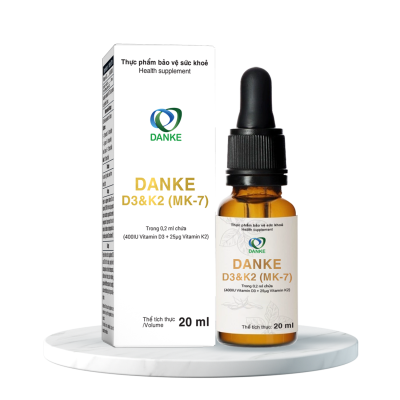 Thực phẩm bảo vệ sức khỏe - DANLE D3&K2 (MK-7)