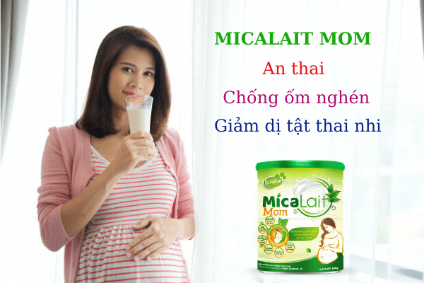 Micalait Mom cung cấp thêm canxi, sắt cần thiết cho mẹ và bé