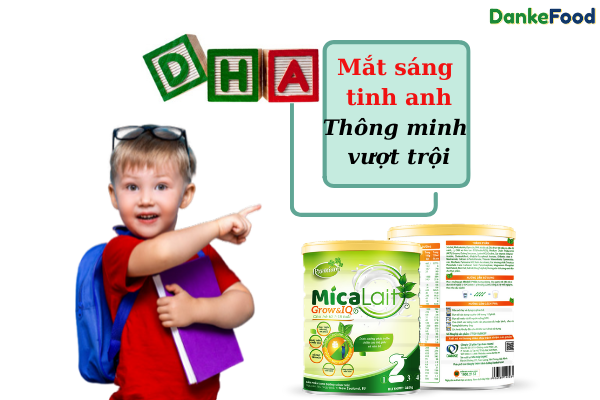thực phẩm bổ sung DHA cho trẻ